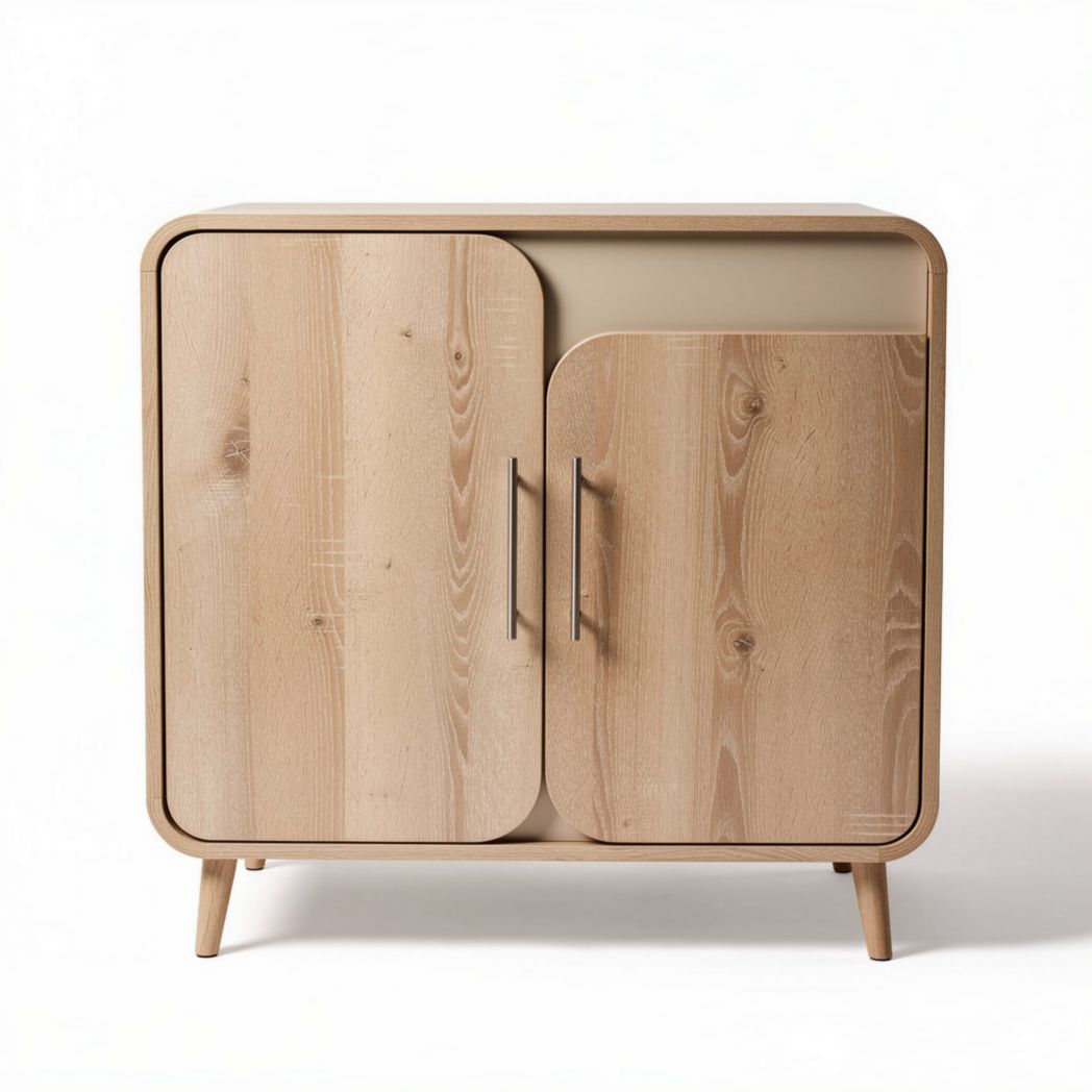 Mueble auxiliar de madera de pino en color natural 80 x 40 x 90cm